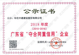 守合同重信用企业