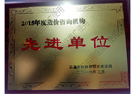 2015年先进单位